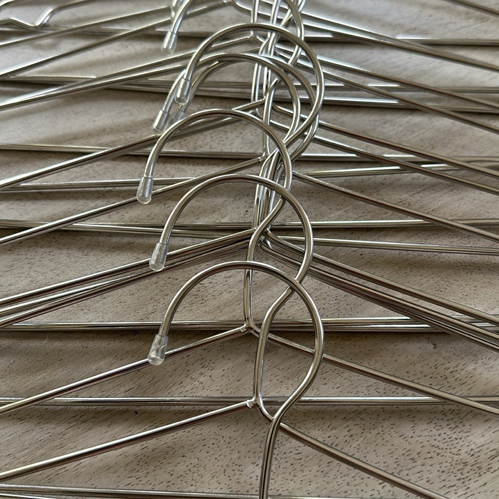 30 Stainless Steel Strong Metal Hangers - Picture 6 of 6